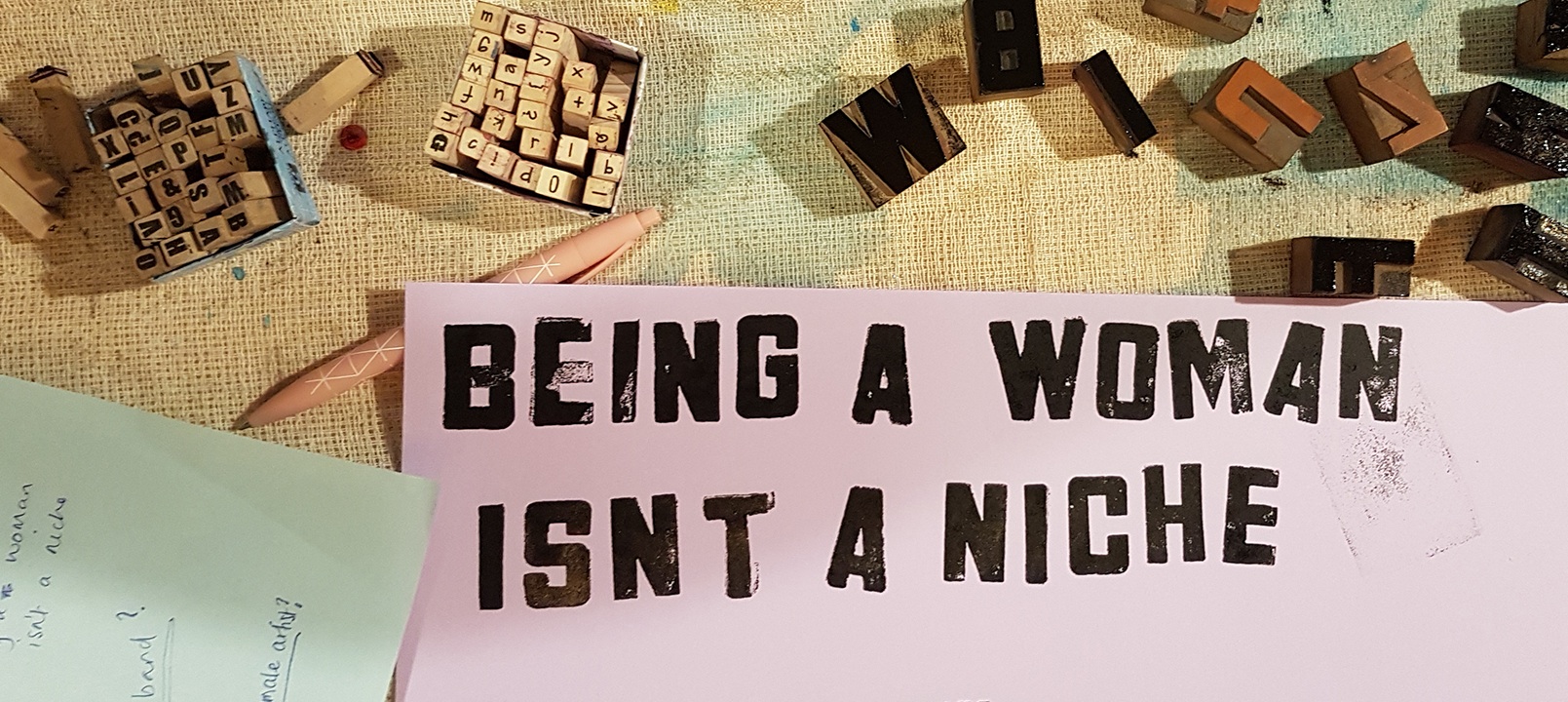 being a woman isn't a niche